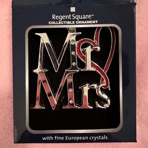 Mr & Mrs Christmas Ornament
